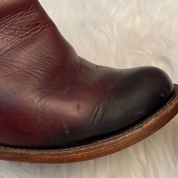 Denver Brown Studded Lady Gabriel Ankle Boots, Size 7.5 - Picture 17 of 17